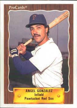 1990 ProCards #468 Angel Gonzalez Front
