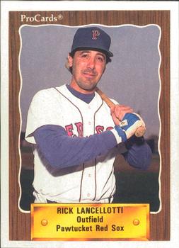 1990 ProCards #472 Rick Lancellotti Front