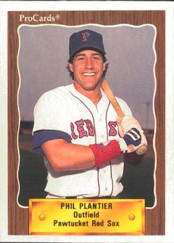 1990 ProCards #474 Phil Plantier Front