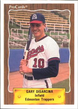 1990 ProCards #524 Gary DiSarcina Front