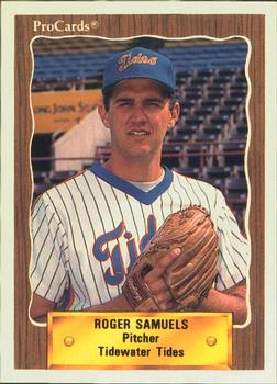 1990 ProCards #543 Roger Samuels Front