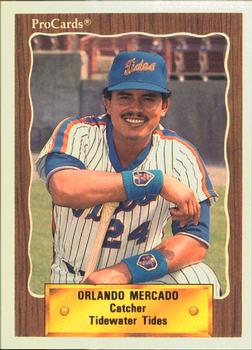 1990 ProCards #548 Orlando Mercado Front