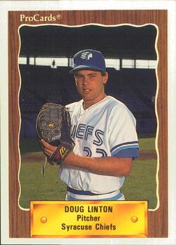 1990 ProCards #567 Doug Linton Front