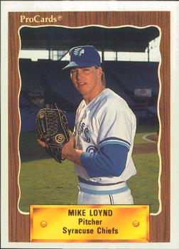 1990 ProCards #568 Mike Loynd Front