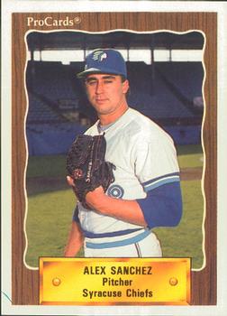 1990 ProCards #570 Alex Sanchez Front