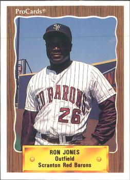 1990 ProCards #610 Ron Jones Front