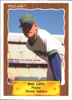 1990 ProCards #618 Mike Capel Front