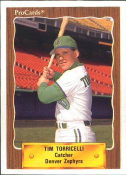 1990 ProCards #629 Tim Torricelli Front