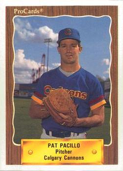1990 ProCards #649 Pat Pacillo Front
