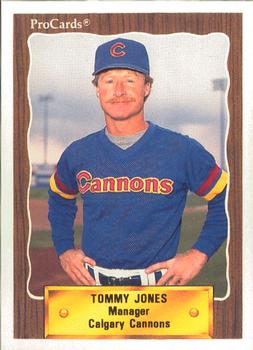 1990 ProCards #664 Tommy Jones Front