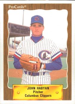 1990 ProCards #671 John Habyan Front