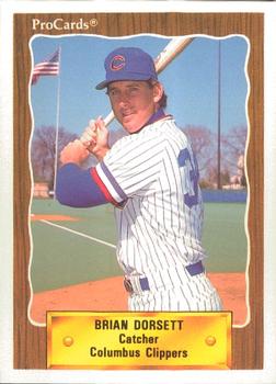 1990 ProCards #679 Brian Dorsett Front