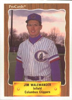 1990 ProCards #686 Jim Walewander Front
