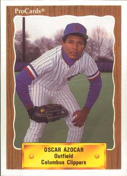 1990 ProCards #688 Oscar Azocar Front