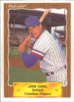 1990 ProCards #689 John Fishel Front