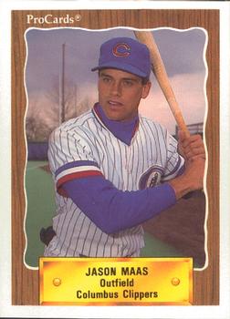 1990 ProCards #690 Jason Maas Front