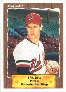 1990 ProCards #697 Eric Bell Front