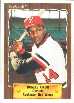 1990 ProCards #715 Donell Nixon Front