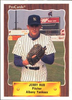 1990 ProCards #1035 Jerry Rub Front
