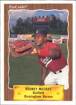 1990 ProCards #1119 Rodney McCray Front