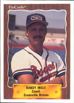 1990 ProCards #1146 Randy Ingle Front