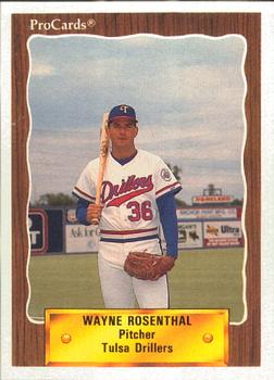1990 ProCards #1153 Wayne Rosenthal Front