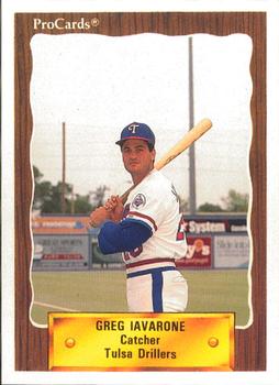 1990 ProCards #1159 Greg Iavarone Front