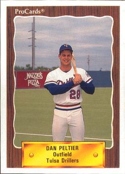 1990 ProCards #1168 Dan Peltier Front