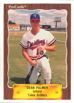 1990 ProCards #1170 Dean Palmer Front
