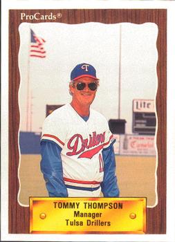 1990 ProCards #1172 Tommy Thompson Front