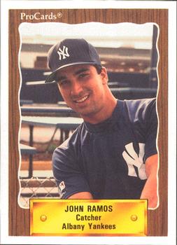 1990 ProCards #1177 John Ramos Front
