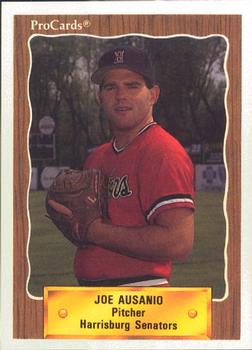 1990 ProCards #1186 Joe Ausanio Front