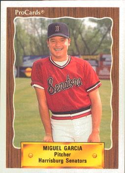 1990 ProCards #1188 Miguel Garcia Front