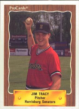 1990 ProCards #1193 Jim Tracy Front