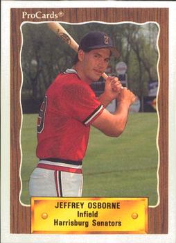 1990 ProCards #1200 Jeffrey Osborne Front
