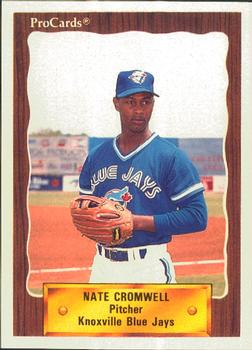 1990 ProCards #1238 Nate Cromwell Front