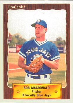 1990 ProCards #1247 Bob MacDonald Front