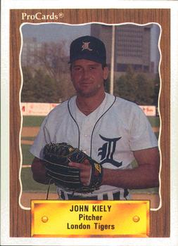 1990 ProCards #1264 John Kiely Front