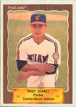 1990 ProCards #1293 Rudy Seanez Front