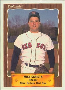 1990 ProCards #1311 Mike Carista Front