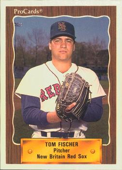 1990 ProCards #1312 Tom Fischer Front