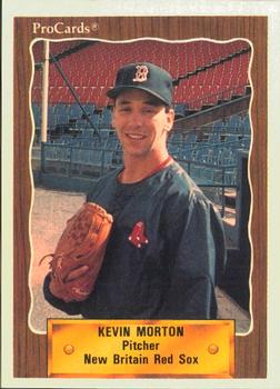 1990 ProCards #1316 Kevin Morton Front