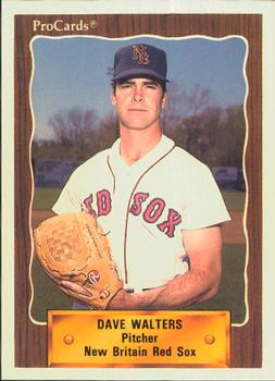 1990 ProCards #1320 Dave Walters Front