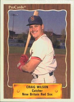 1990 ProCards #1323 Craig Wilson Front