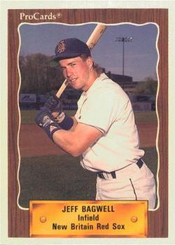 1990 ProCards #1324 Jeff Bagwell Front