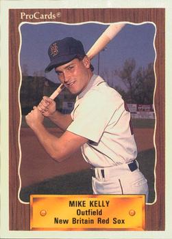 1990 ProCards #1330 Mike Kelly Front