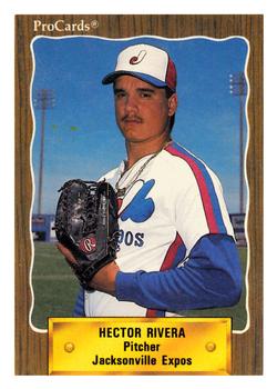 1990 ProCards #1374 Hector Rivera Front
