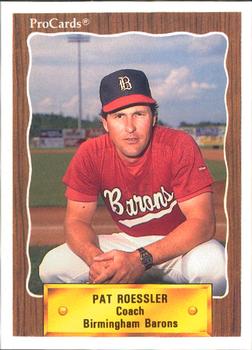 1990 ProCards #1399 Pat Roessler Front