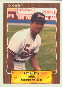 1990 ProCards #1418 Pat Austin Front