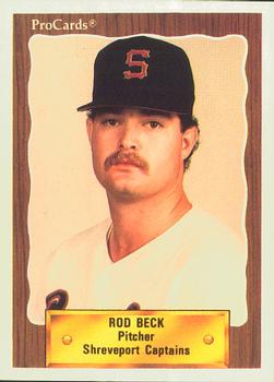 1990 ProCards #1435 Rod Beck Front